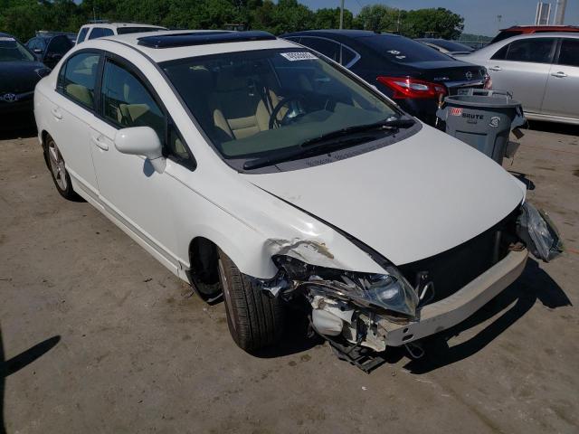 1HGFA16858L049748 - 2008 HONDA CIVIC EX WHITE photo 1