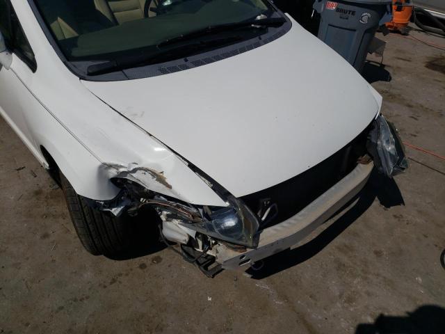 1HGFA16858L049748 - 2008 HONDA CIVIC EX WHITE photo 9