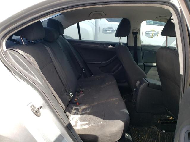 3VW2K7AJ9DM252364 - 2013 VOLKSWAGEN JETTA BASE SILVER photo 6