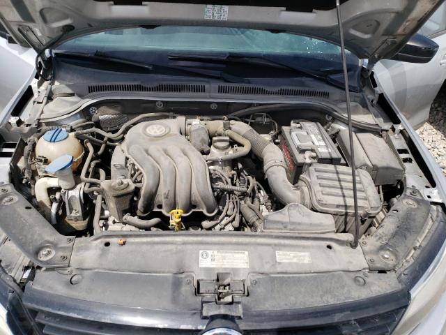 3VW2K7AJ9DM252364 - 2013 VOLKSWAGEN JETTA BASE SILVER photo 7