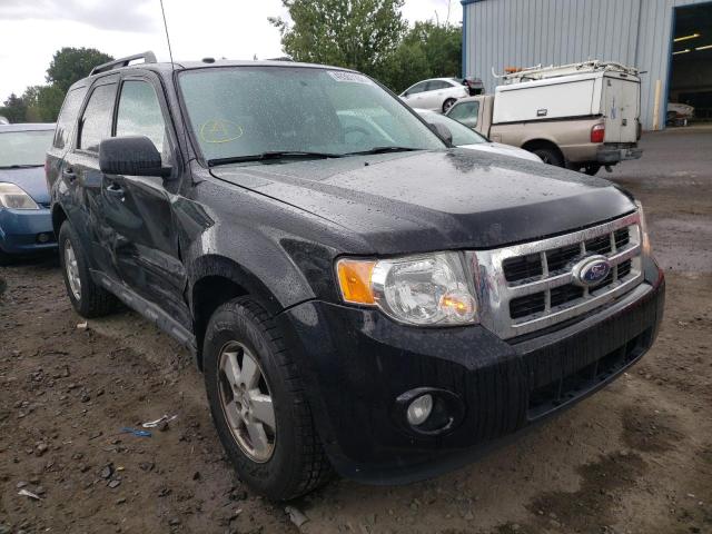 1FMCU0D75CKA91621 - 2012 FORD ESCAPE BLACK photo 1