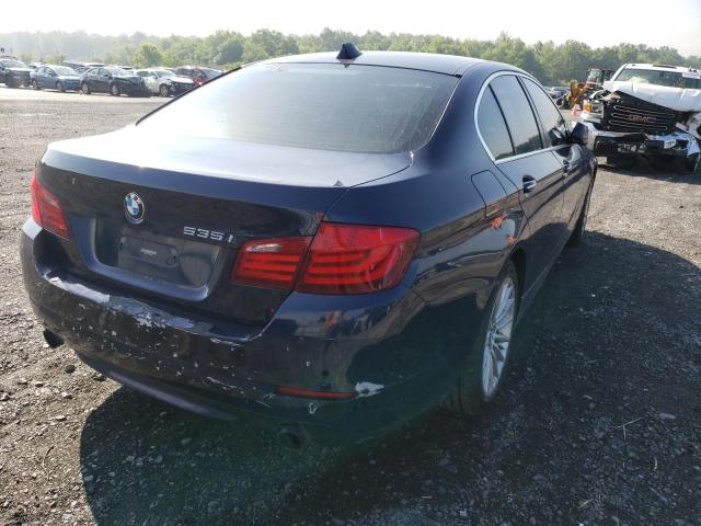 WBAFR7C5XBC806359 - 2011 BMW 535 I BLUE photo 4