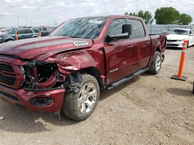 1C6SRFFT8MN825609 - 2021 RAM 1500 BIG H BURGUNDY photo 9