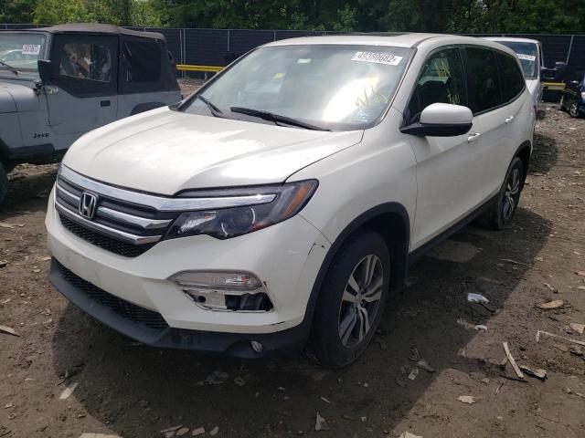 5FNYF6H53JB061673 - 2018 HONDA PILOT EXL Biały zdjęcie 2
