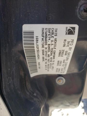 1G8AJ52F35Z145241 - 2005 SATURN ION LEVEL GOLD photo 10
