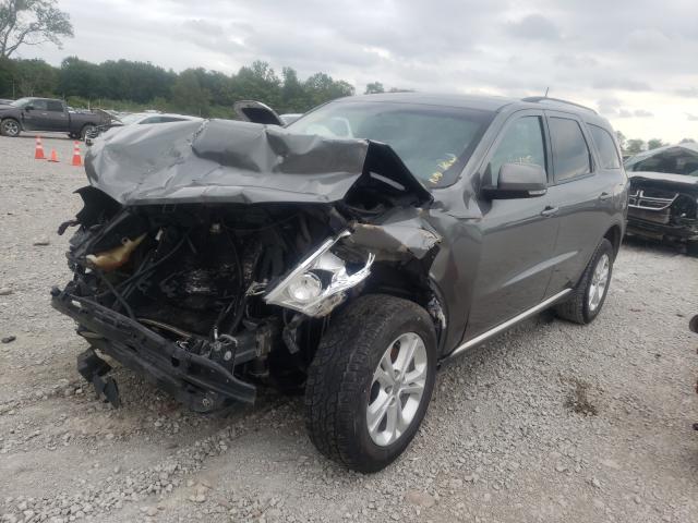 1C4RDJDG2CC126839 - 2012 DODGE DURANGO CR GRAY photo 2