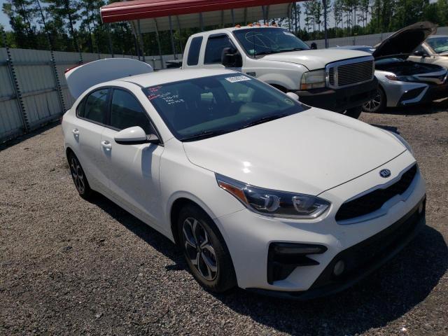 3KPF24AD9KE048667 - 2019 KIA FORTE FE WHITE photo 1