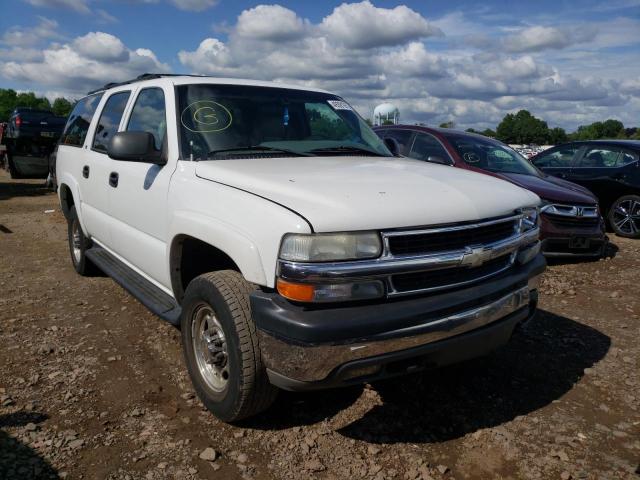 3GNGK26U61G189871 - 2001 CHEVROLET SUBURBAN K WHITE photo 1