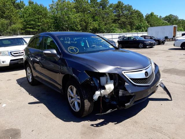 5J8TB4H33FL000595 - 2015 ACURA RDX GRAY photo 1