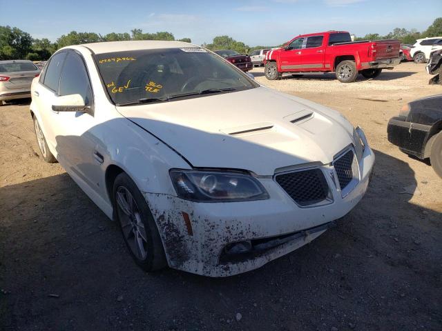 6G2EC57Y98L145545 - 2008 PONTIAC G8 GT WHITE photo 1