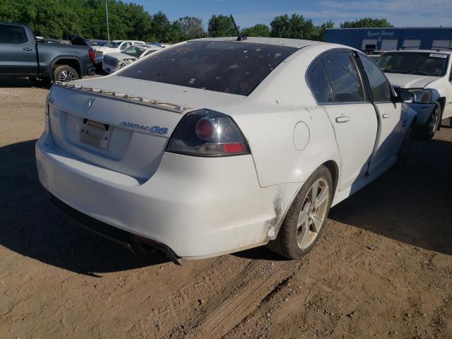 6G2EC57Y98L145545 - 2008 PONTIAC G8 GT WHITE photo 4