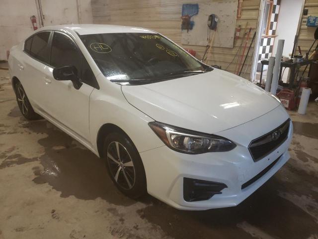 4S3GKAC65K3628152 - 2019 SUBARU IMPREZA PR WHITE photo 1