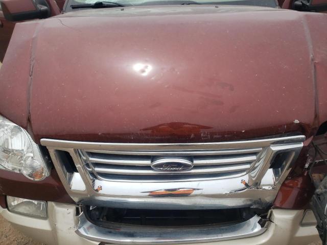 1FMEU7EE5AUA90209 - 2010 FORD EXPLORER E BURGUNDY photo 7