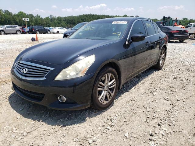 JN1DV6AP0CM810374 - 2012 INFINITI G25 BASE BLACK photo 2