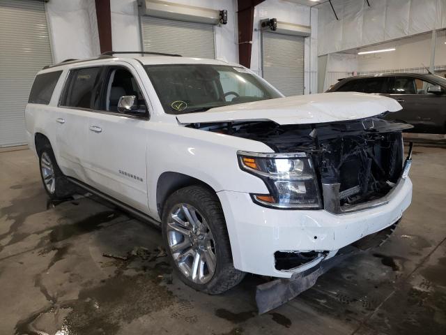 1GNSKJKC2LR149856 - 2020 CHEVROLET SUBURBAN K WHITE photo 1