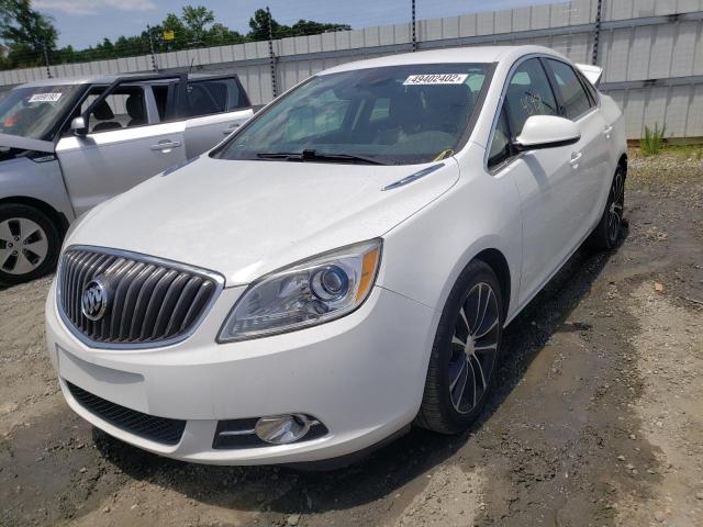 1G4PW5SK2G4172344 - 2016 BUICK VERANO SPO WHITE photo 2