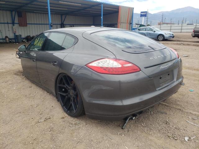 WP0AF2A70DL075618 - 2013 PORSCHE PANAMERA G GRAY photo 3