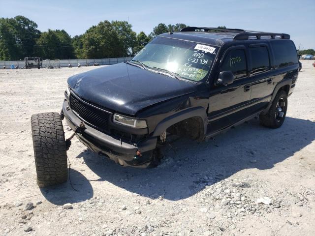 3GNFK16Z93G217375 - 2003 CHEVROLET SUBURBAN K BLACK photo 2