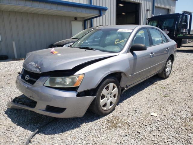 5NPET46C67H296631 - 2007 HYUNDAI SONATA GLS SILVER photo 2