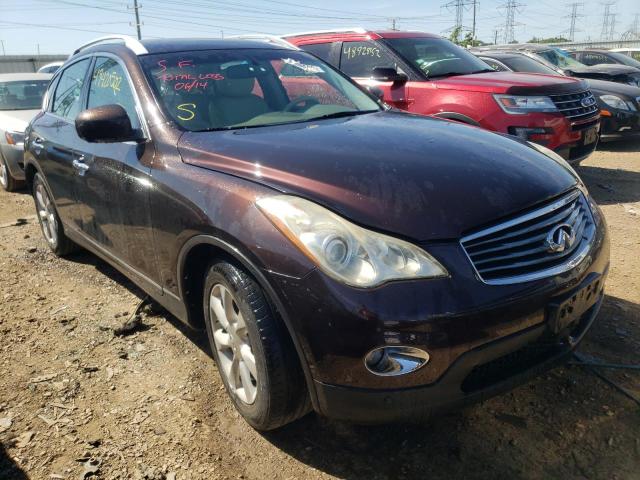 JNKAJ09F38M360651 - 2008 INFINITI EX35 BASE PURPLE photo 1