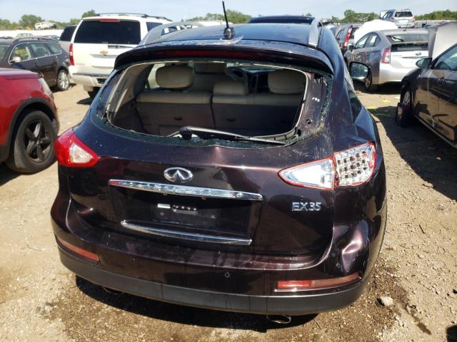 JNKAJ09F38M360651 - 2008 INFINITI EX35 BASE PURPLE photo 9