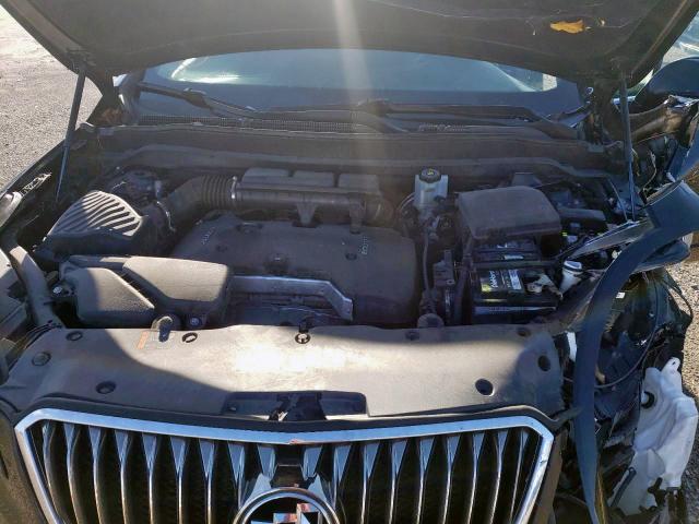 LRBFXBSAXHD044100 - 2017 BUICK ENVISION E BLACK photo 7