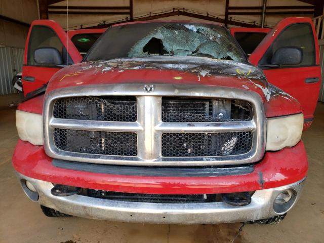 3D7KU28C24G213594 - 2004 DODGE RAM 2500 S RED photo 7