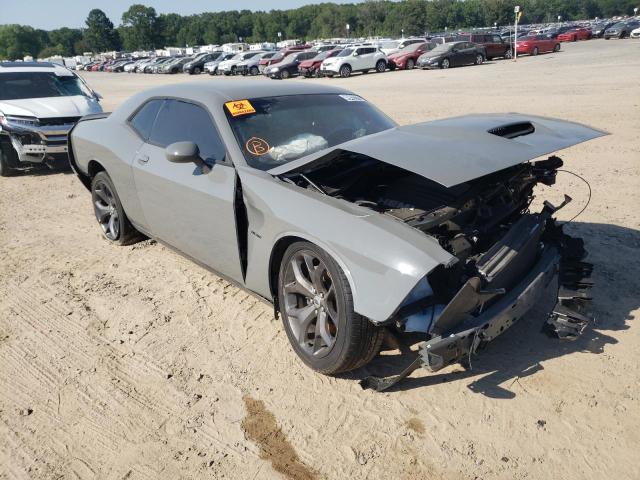 2C3CDZBT6KH616494 - 2019 DODGE CHALLENGER GRAY photo 1