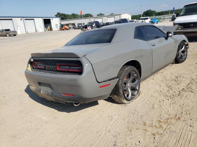 2C3CDZBT6KH616494 - 2019 DODGE CHALLENGER GRAY photo 4