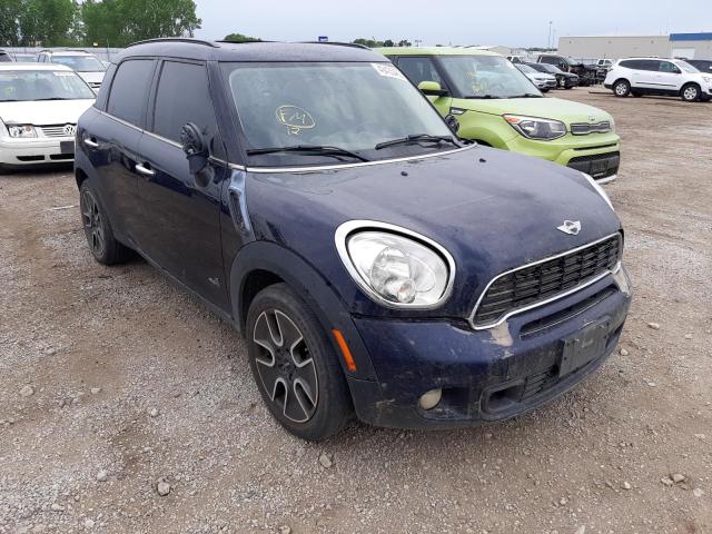 WMWZC5C53BWM10078 - 2011 MINI COOPER S C BLUE photo 1