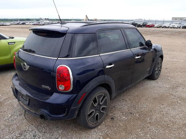 WMWZC5C53BWM10078 - 2011 MINI COOPER S C BLUE photo 4