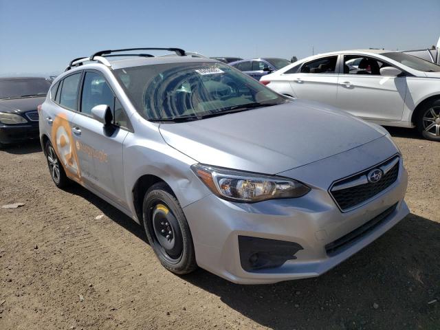 4S3GTAC69K3729787 - 2019 SUBARU IMPREZA PR SILVER photo 1