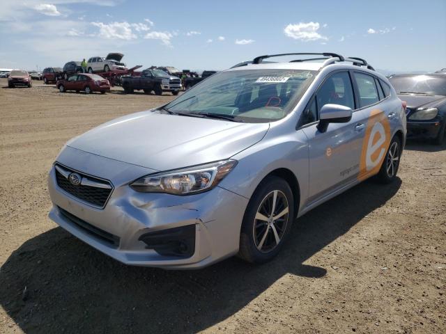 4S3GTAC69K3729787 - 2019 SUBARU IMPREZA PR SILVER photo 2