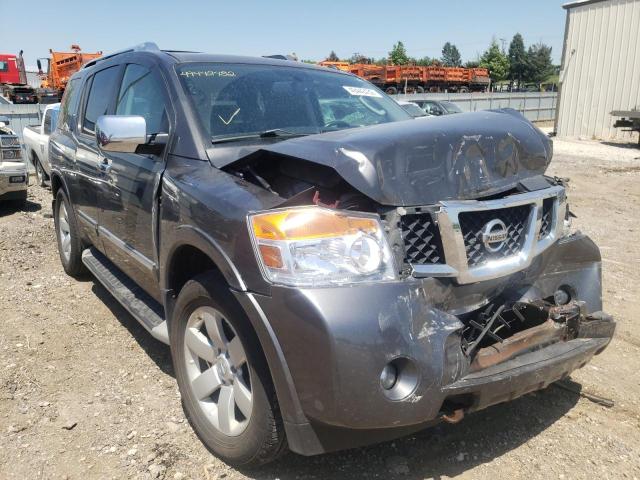 5N1AA0NC5AN622534 - 2010 NISSAN ARMADA SE GRAY photo 1