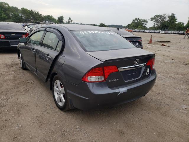 2HGFA16619H327574 - 2009 HONDA CIVIC LX-S Сұр фото 3