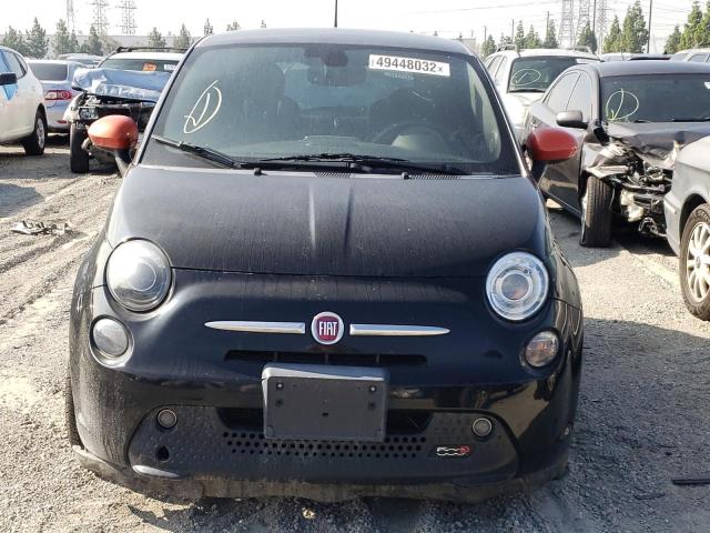 3C3CFFGE4GT201580 - 2016 FIAT 500 ELECTR BLACK photo 9