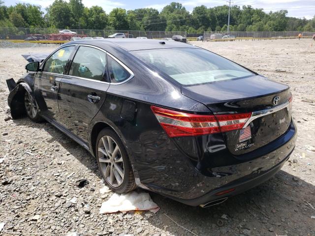 4T1BK1EB6FU153241 - 2015 TOYOTA AVALON XLE BLACK photo 3