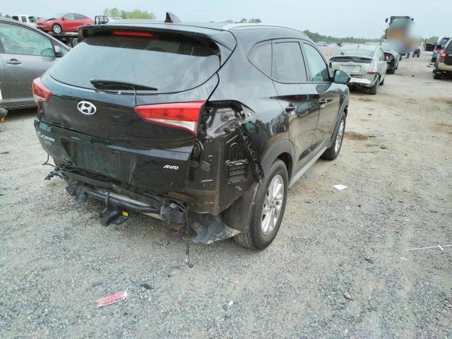 KM8J3CA43JU807326 - 2018 HYUNDAI TUCSON SEL BLACK photo 4