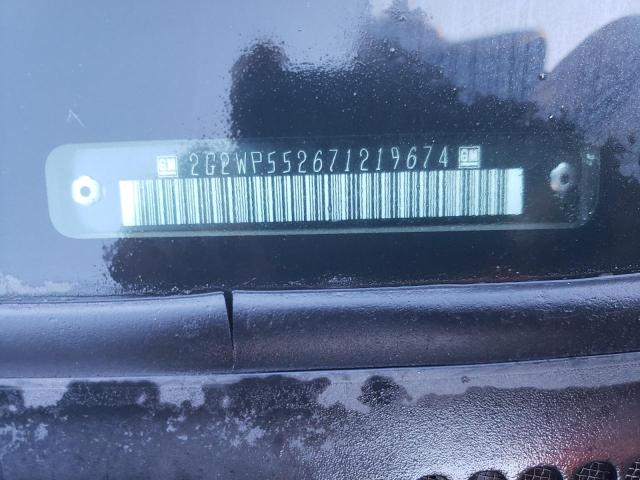 2G2WP552671219674 - 2007 PONTIAC GRAND PRIX Қоңыр фото 10