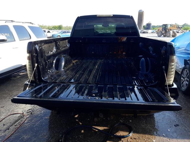 1GCSKSE30AZ266987 - 2010 CHEVROLET SILVERADO BLACK photo 9