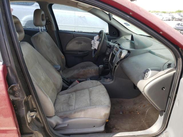 1G8AJ55F47Z112778 - 2007 SATURN ION LEVEL MAROON photo 5