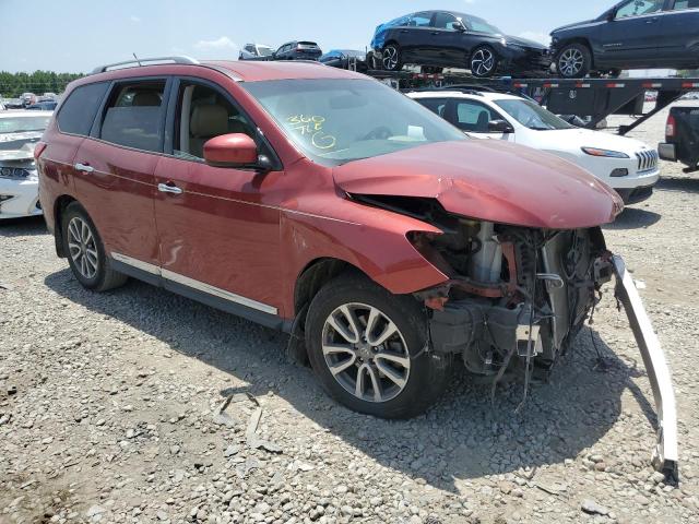 5N1AR2MN4GC613433 - 2016 NISSAN PATHFINDER RED photo 1