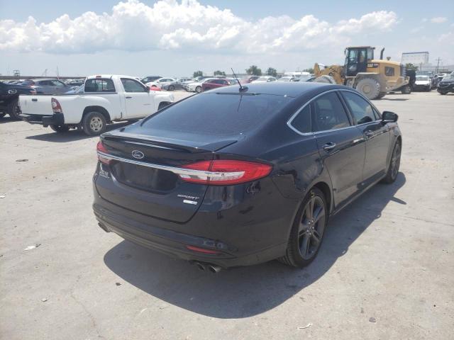 3FA6P0VP0HR241652 - 2017 FORD FUSION SPO BLACK photo 4