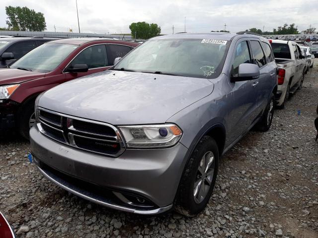 1C4RDJDG0EC450617 - 2014 DODGE DURANGO LI SILVER photo 2