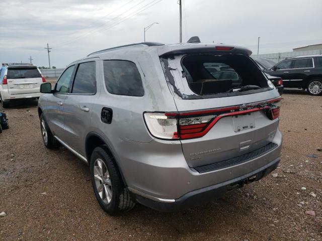 1C4RDJDG0EC450617 - 2014 DODGE DURANGO LI SILVER photo 3