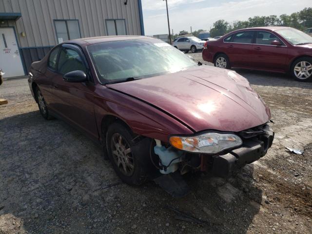 2G1WW12E029289809 - 2002 CHEVROLET MONTE CARL 勃艮第红 照片 1