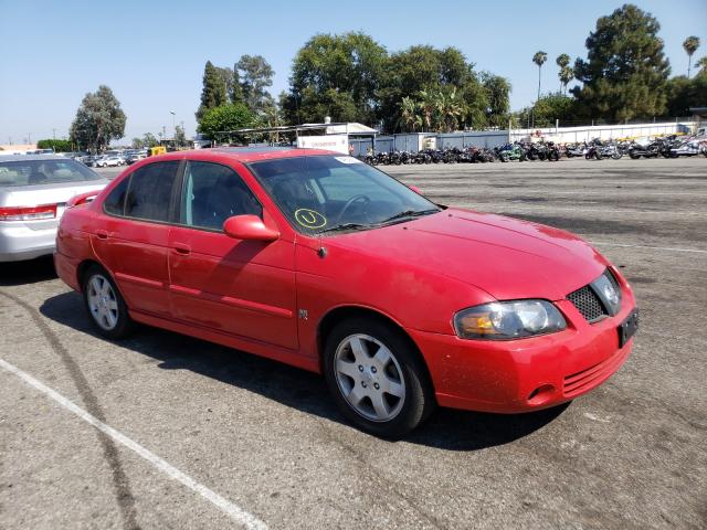 3N1AB51D35L489956 - 2005 NISSAN SENTRA SE- RED photo 1