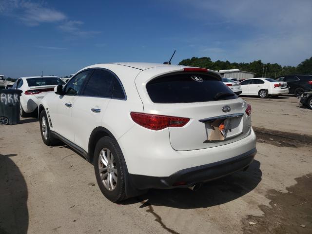 JNRAS18UX9M102052 - 2009 INFINITI FX35 WHITE photo 2