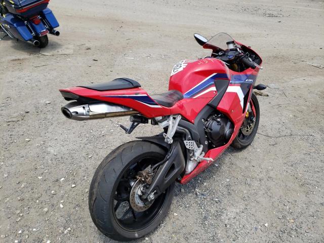 JH2PC4085NK600017 - 2022 HONDA CBR600 RA RED photo 4