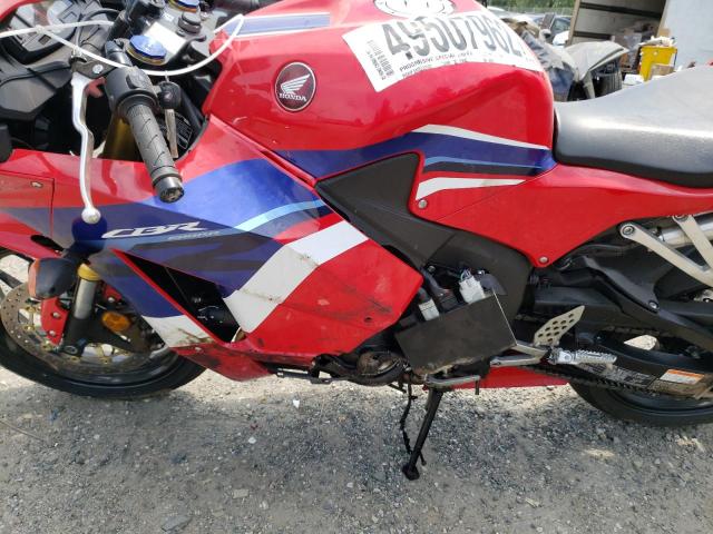 JH2PC4085NK600017 - 2022 HONDA CBR600 RA RED photo 9